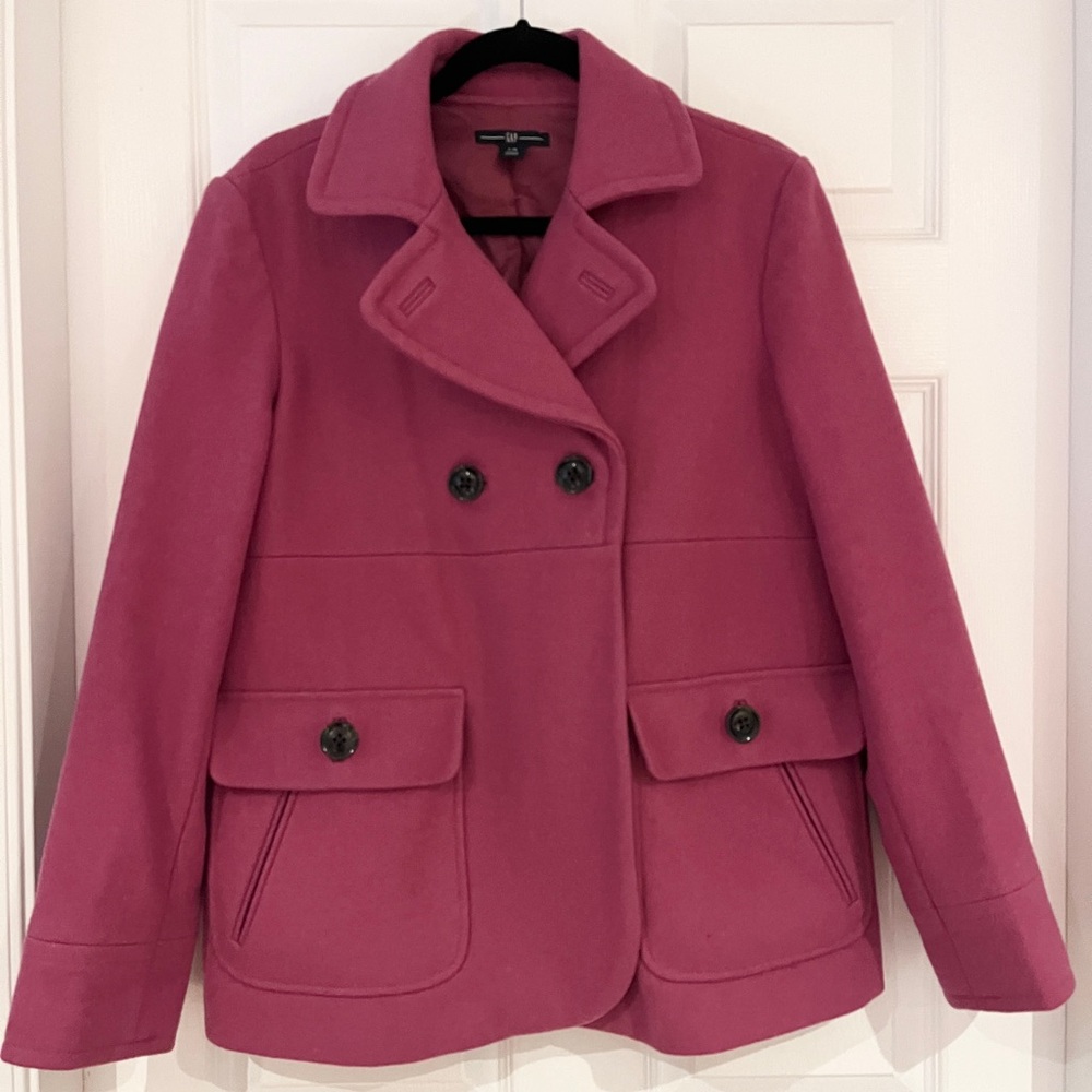 Gap Pink wool coat